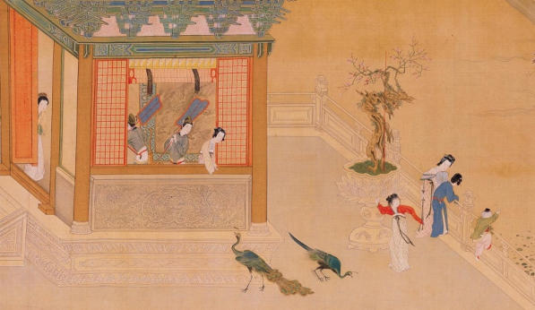 唐代大画家周昉春宵秘戏图原作品还有吗？