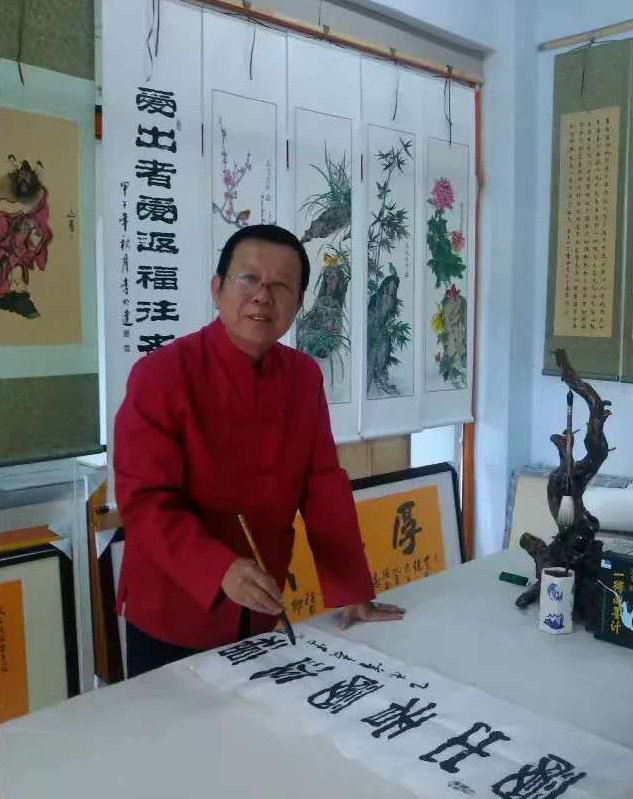 邢台著名书法家李明达作品深受收藏家们的喜爱