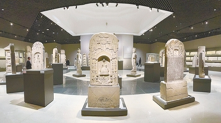 河南博物院新增常设展览中原古代石刻艺术展开放
