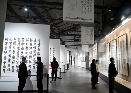 “西泠六子”书法艺术展迎客来