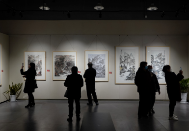 遂昌县第六届美术双年展开展