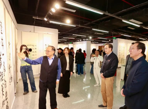 “弘扬嘉庚精神、共圆民族复兴之梦”书画作品展在天津开幕